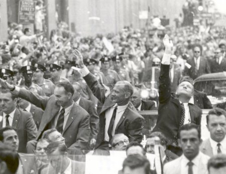Téléchargez les photos : New York City Welcomes the Apollo 11 Astronauts - en image libre de droit