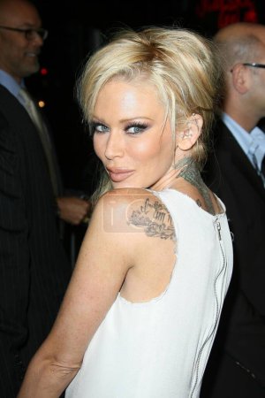 Photo for HOLLYWOOD - MARCH 04: Actress Jenna Jameson arrives at the premiere Of Summit Entertainment's "Never Back Down" at the Cinerama Dome March 4, 2008 in Hollywood, California. - Royalty Free Image