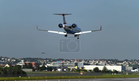 Photo for Commercial airplane in the airport - Royalty Free Image