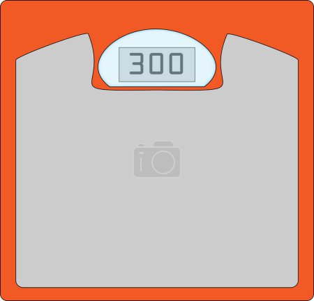 Photo for Scales top view, measurement concept - Royalty Free Image