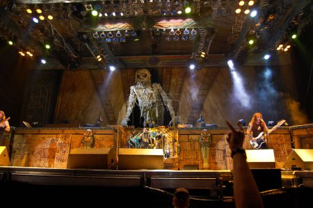 Téléchargez les photos : Iron Maiden en concert - en image libre de droit