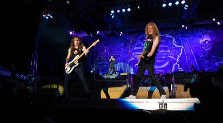 Photo for Iron Maiden in Concert - Royalty Free Image