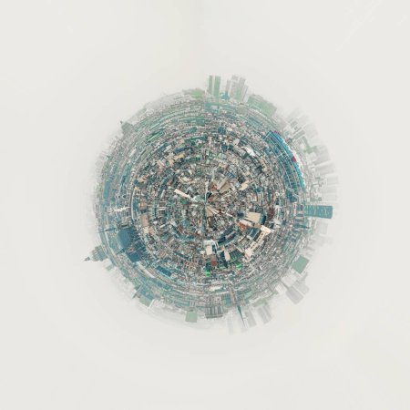 Photo for Paris little planet. Europe - Royalty Free Image