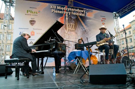 Téléchargez les photos : Archie Shepp Quartet en concert à Varsovie, Pologne - en image libre de droit