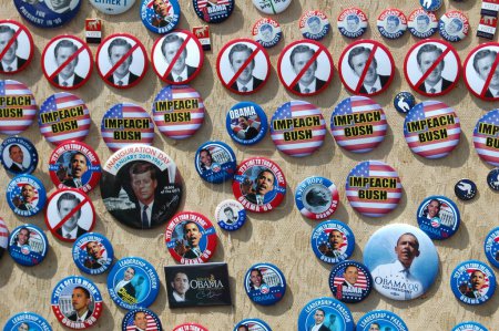 Téléchargez les photos : Rallye Barack Obama au Nissan Pavilion VA - 2008 - en image libre de droit