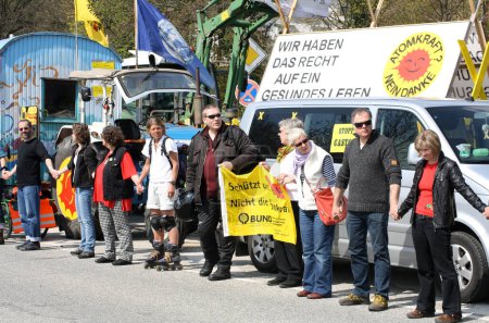 Téléchargez les photos : Anti Nuclear Protest Germany 2010 - en image libre de droit