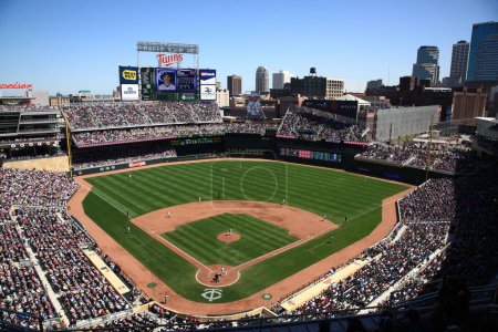 Photo for "Target Field - Minnesota Twins". Baseball Game Concept - Royalty Free Image