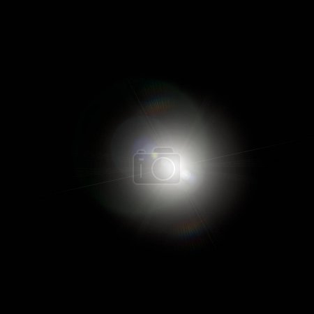 Téléchargez les photos : Lumière des étoiles isolée sur fond sombre - en image libre de droit