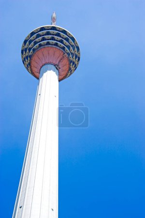 Photo for KL Tower against blue sky - Royalty Free Image