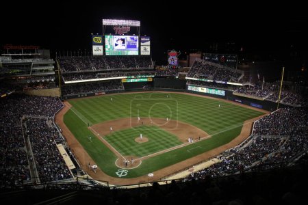 Photo for "Target Field - Minnesota Twins". Baseball Game Concept - Royalty Free Image
