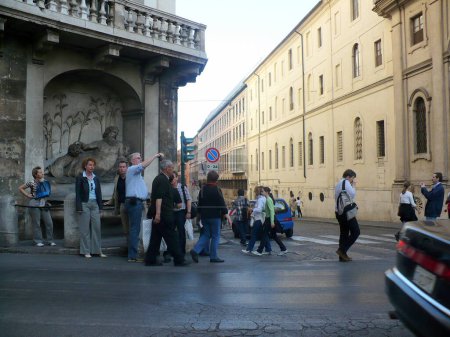 Foto de Piazza delle Quattro Fontane en Roma - Imagen libre de derechos