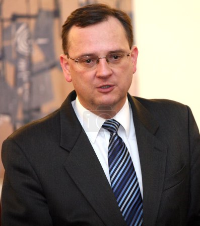 Téléchargez les photos : Premier ministre de la République tchèque Petr Necas - en image libre de droit