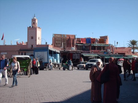 Téléchargez les photos : Vue sur la ville de Marrakech, Maroc - en image libre de droit