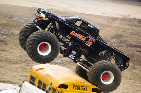 Photo for Monster truck on show at daytime - Royalty Free Image