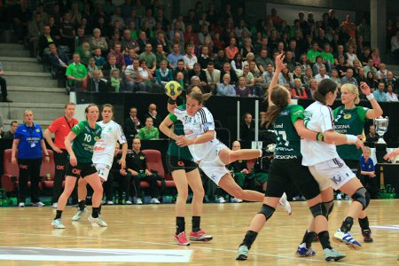 Téléchargez les photos : Finale de la Ligue des Champions Féminine EHF - en image libre de droit