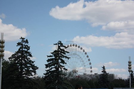 Photo for Moscow. VVC. Attraction large Ferris wheel. - Royalty Free Image