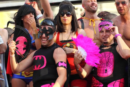 Téléchargez les photos : Jour coup de temps de Gay Parade - en image libre de droit