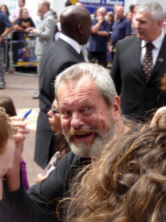 Foto de Terry Gilliam en Toy Story 3 estreno en el centro de Londres 18 de julio 2010 - Imagen libre de derechos
