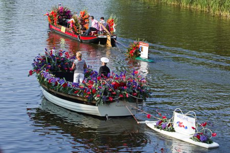Foto de Westland Floating Flower Parade 2010, Países Bajos - Imagen libre de derechos
