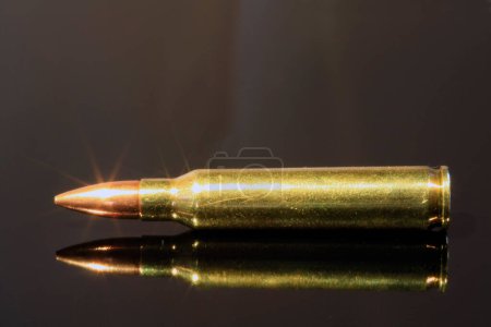 Foto de Vista de primer plano de bala R5 / AK-47 - Imagen libre de derechos