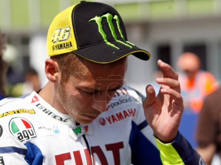 Téléchargez les photos : Valentino Rossi change d'équipe Yamaha pour Ducati - en image libre de droit