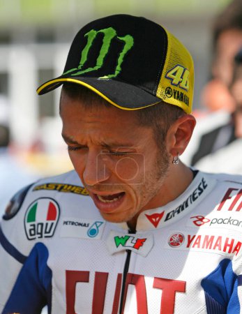 Photo for Valentino Rossi change Yamaha team for Ducati - Royalty Free Image