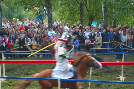 Foto de Hansa la unión del Nuevo Tiempo en Gran Nóvgorod (Rusia) el 21 de junio de 2009 - Imagen libre de derechos