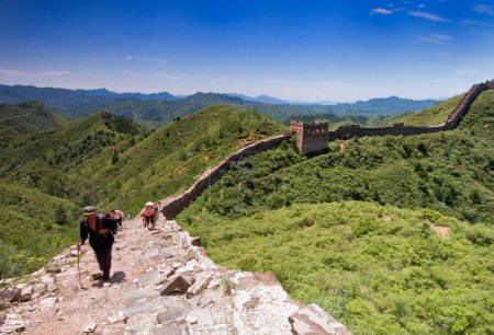 Foto de La gran pared de China - Imagen libre de derechos