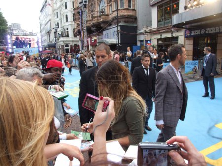 Foto de Drew Barrymore en el estreno a distancia en el centro de Londres 19 de agosto 2010 - Imagen libre de derechos