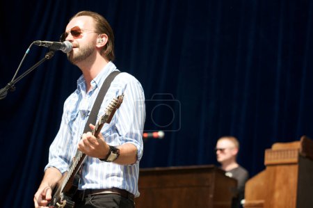 Téléchargez les photos : Tim Christensen en concert au Nibe Festival 2009 - en image libre de droit