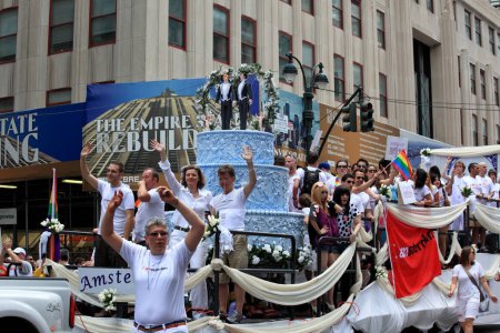 Téléchargez les photos : Marche de la fierté de New York le 28 juin 2009 - en image libre de droit