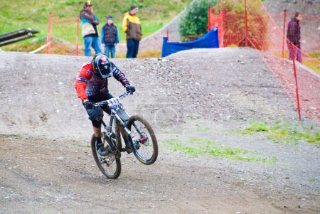 Photo for UCI Downhill Worldcup in Leogang, Austria - Royalty Free Image