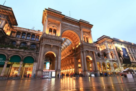 Photo for Gelleria Vittorio Emanuele II in Milan - Royalty Free Image