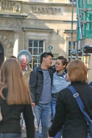 Téléchargez les photos : "Couple Asiatique à York Angleterre" - en image libre de droit