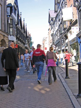 Téléchargez les photos : "Shopping et Toursim à Chester" - en image libre de droit