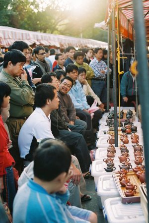 Foto de Escena en un mercado chino, ciudad de Hsinchu de Taiwán - Imagen libre de derechos
