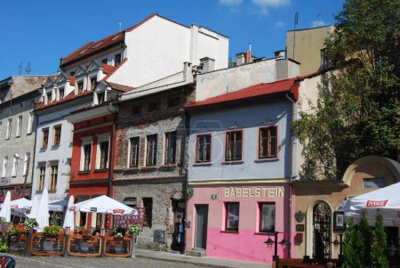 Téléchargez les photos : Le quartier juif à krakov, lieu de voyage sur le fond - en image libre de droit