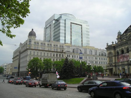 Photo for Street of Kyiv cityscape, urban, travel - Royalty Free Image