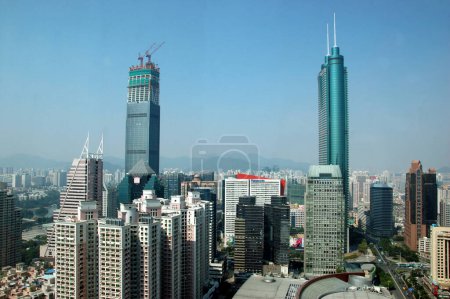 Foto de Paisaje urbano de Shenzhen en China - Imagen libre de derechos
