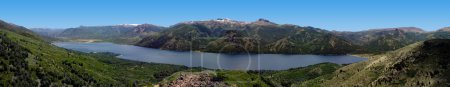 Téléchargez les photos : Lac Melequina, vue panoramique - en image libre de droit