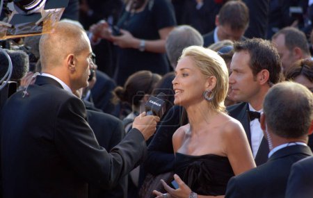 Téléchargez les photos : Sharon Stone au Festival de Cannes 2009 - en image libre de droit