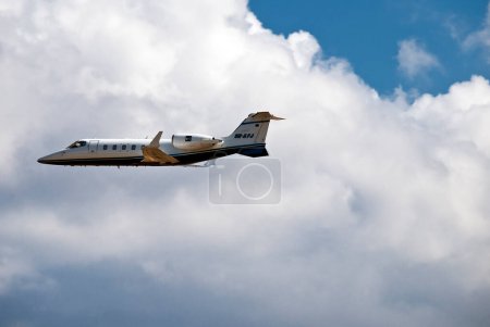 Photo for Learjet 60. Airplane ready for flight at daytime - Royalty Free Image