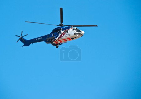 Téléchargez les photos : Bristow Helicopters Aerospatiale AS-332L Super Puma - en image libre de droit