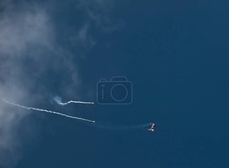 Foto de RNLAF F-16 Fighting Falcon en Afterburner - Imagen libre de derechos