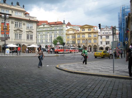 Photo for View of A street in Prague. - Royalty Free Image
