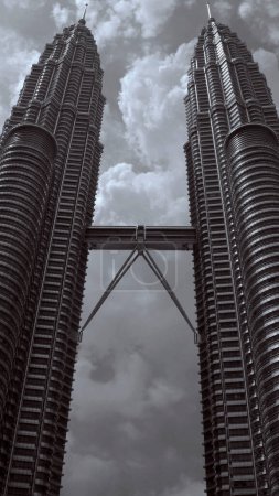 Foto de Torres Petronas, lugar de viaje en segundo plano - Imagen libre de derechos