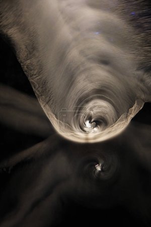 Foto de Nubes Twister, concepto de tornado, - Imagen libre de derechos