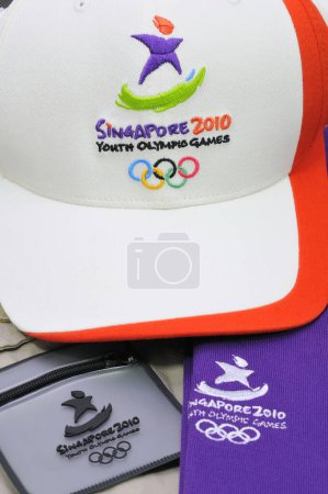 Foto de Juegos Olímpicos Oficiales de Juventud - Imagen libre de derechos