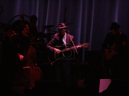 Foto de Leonard Cohen, Florencia 2010 - Imagen libre de derechos