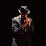 Leonard Cohen performing in Florence, 2010